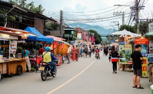 רחוב פאי תאילנד (צילום: Pungu x, shutterstock)