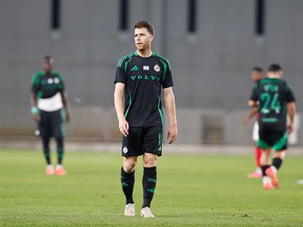 מכבי חיפה הסתבכה מול חדרה (צילום: אלן שיבר)