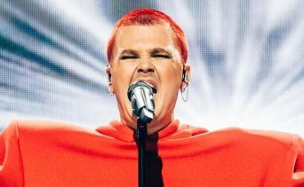 סבסטיאן רד (צילום: מתוך קדם האירוויזיון הבלגי)