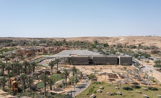 אוסקר אדריכלות, מבנה הכניסה למדבריום-אסף לרמן (צילום: נמרוד לוי)