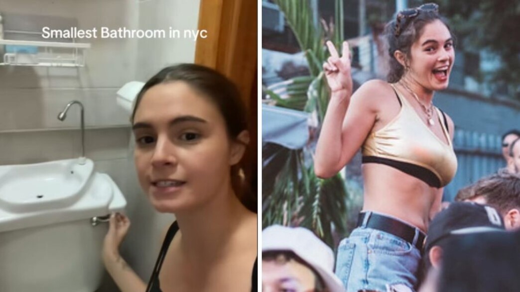 כיור שירותים בניו יורק