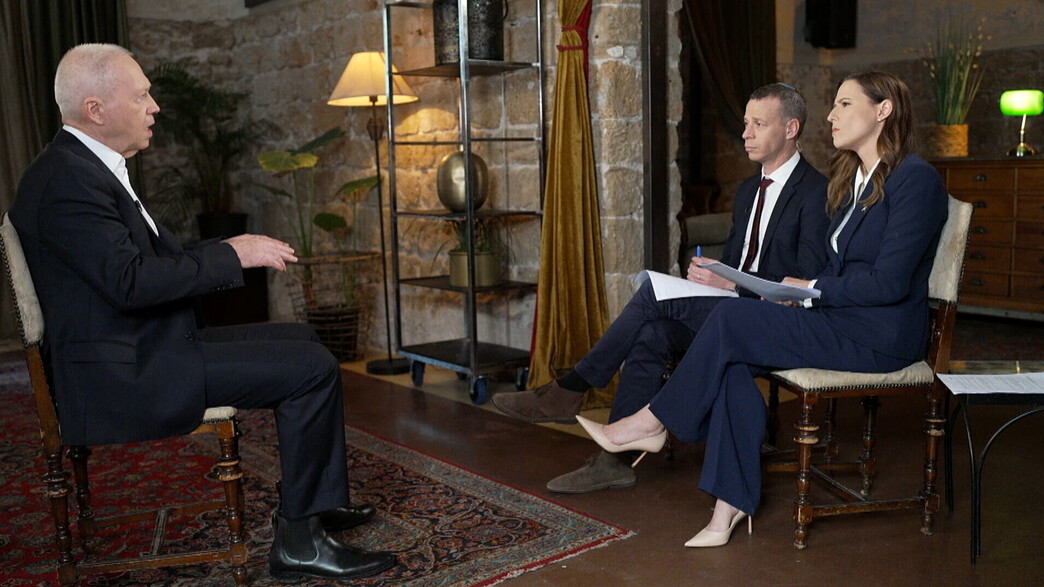 יואב גלנט בריאיון ליונית לוי ועמית סגל יואב גלנט בריאיון ליונית לוי ועמית סגל