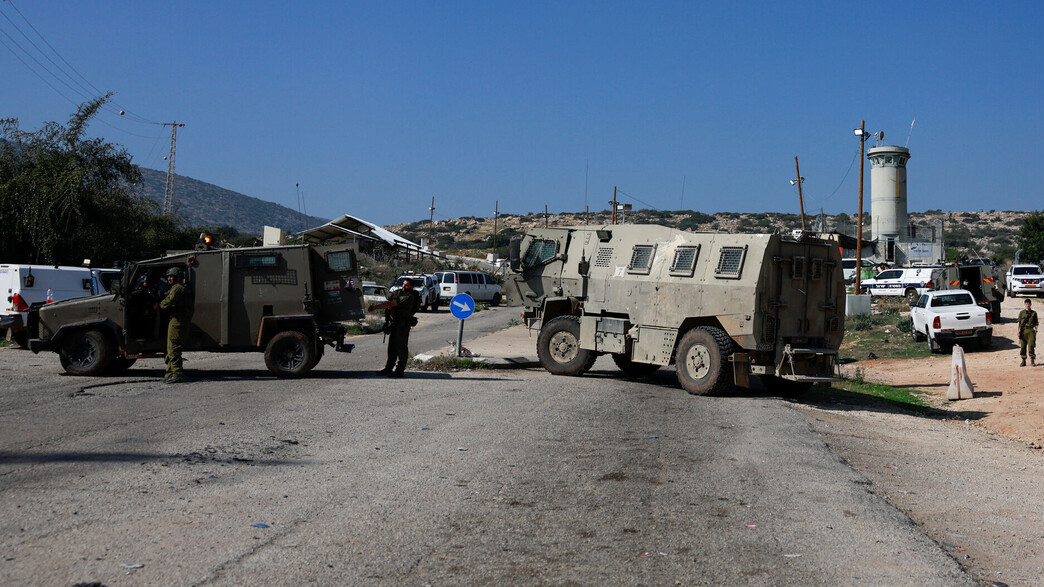 כוחות צה"ל בזירת הפיגוע בבקעת הירדן 