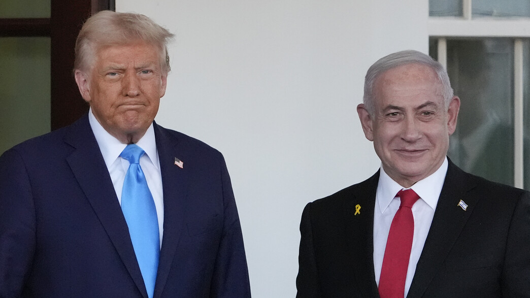 פגישת טראמפ נתניהו