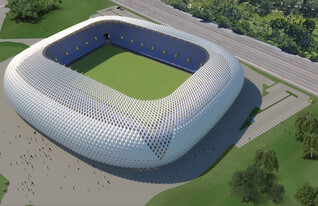 אצטדיון אשדוד GAB אדריכלים  הדמיה (הדמיה: GAB אדריכלים)