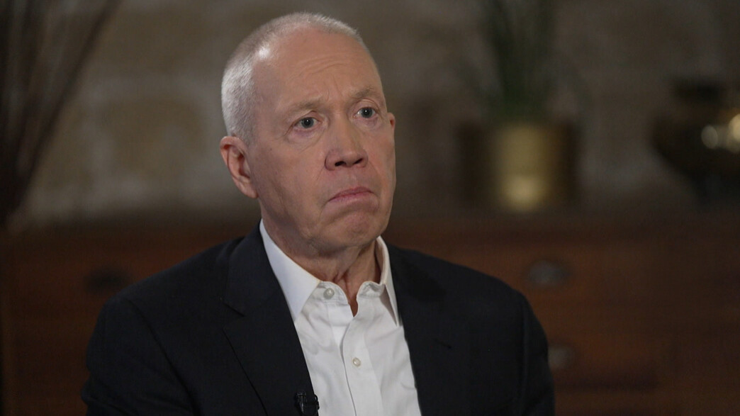 שר הביטחון לשעבר יואב גלנט בראיון ראשון