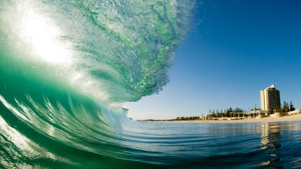 צונאמי, אילוסטרציה