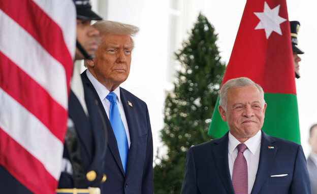 In the background of tension on the Gaza Future: Trump met with the King of Jordan Abdullah