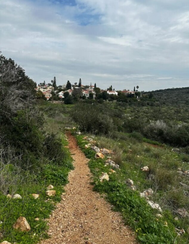 מהאנדרטה שביל סובב זכרון יעקב (צילום: מירב טלמור-קשי)