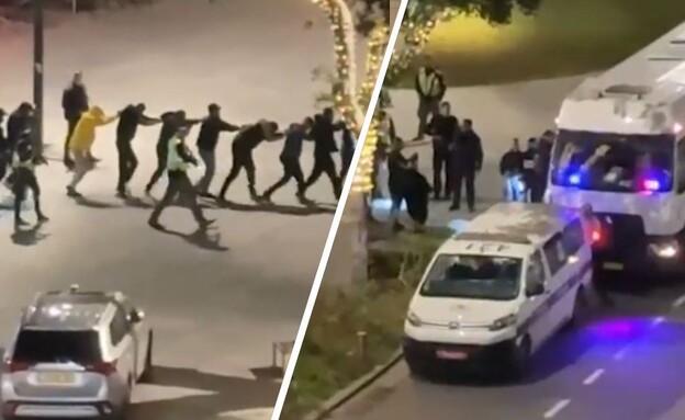 מעצר המוני של שב"חים פלסטינים בלב רמת גן