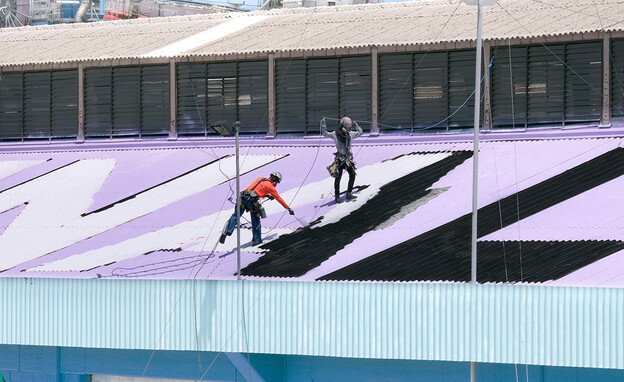 טרמינל נמל חיפה תהליך (צילום: ג'ון סטיינר)