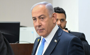 ראש הממשלה, בנימין נתניהו בעדותו בבית המשפט (צילום: יאיר שגיא)