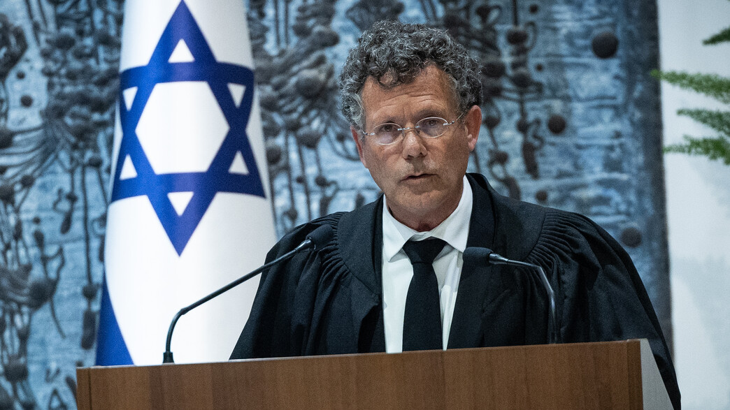 נשיא בית המשפט העליון, יצחק עמית, בטקס השבעתו נשיא בית המשפט העליון, יצחק עמית, בטקס השבעתו