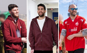 יאיר הורן, שגיא דקל חן, סשה טרופנוב  (צילום: דובר צה"ל)