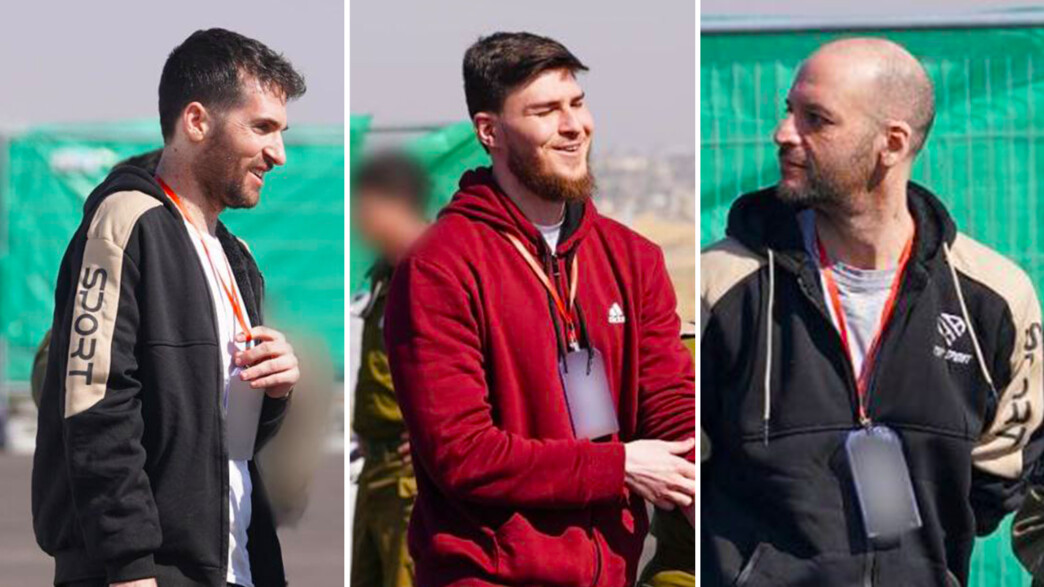 שלושת השבים ברגע המפגש עם כוחות צה"ל