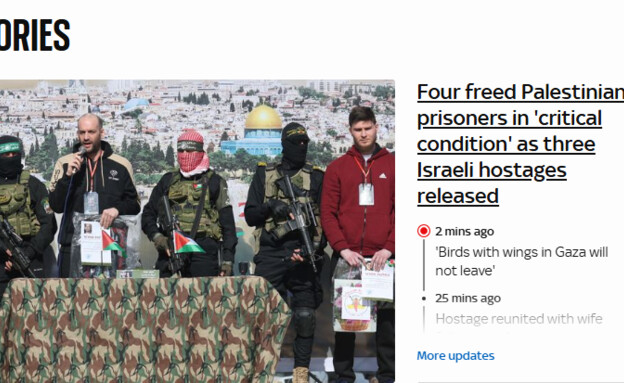 הכותרת בסקיי ניוז