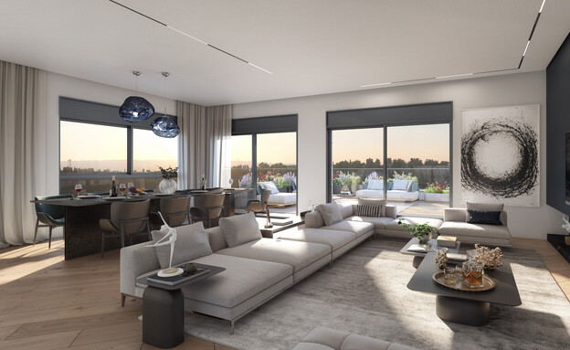 שכונת גבעת הכלניות בקרית אתא, הדמיה