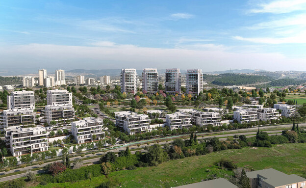 שכונת גבעת הכלניות בקריית אתא, הדמיה (הדמיה: VIEW POINT) שכונת גבעת הכלניות בקריית אתא, הדמיה (הדמיה: VIEW POINT)