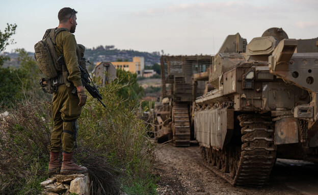 כוחות צה"ל בגבול לבנון (צילום: אייל מרגולין, פלאש 90)