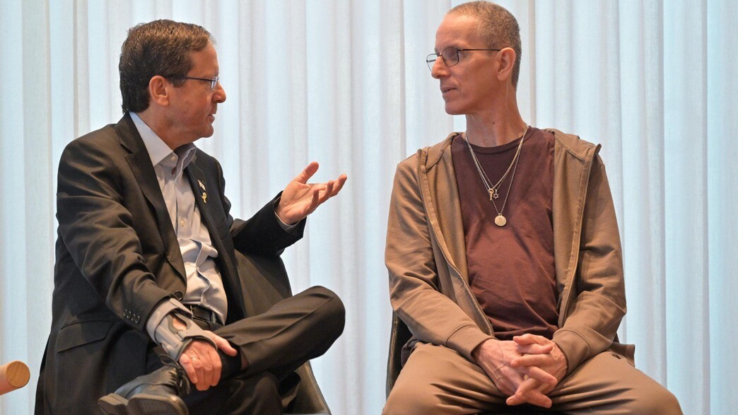 אוהד בן עמי ונשיא המדינה הרצוג