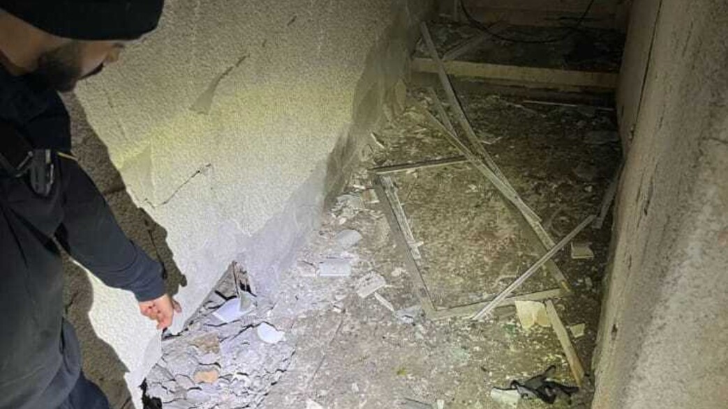 הנזק שנגרם מפיצוץ מטען החבלה בבאר שבע הנזק שנגרם מפיצוץ מטען החבלה בבאר שבע