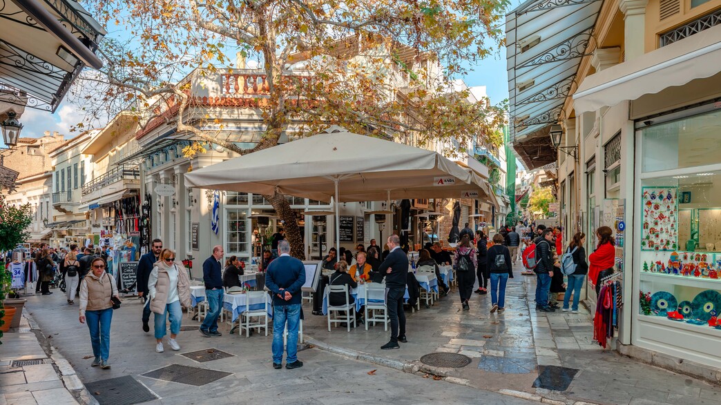 מסעדות תיירים פלאקה אתונה יוון