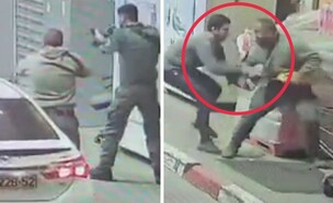 האירוע החריג (צילום: דוברות המשטרה, מג"ב)