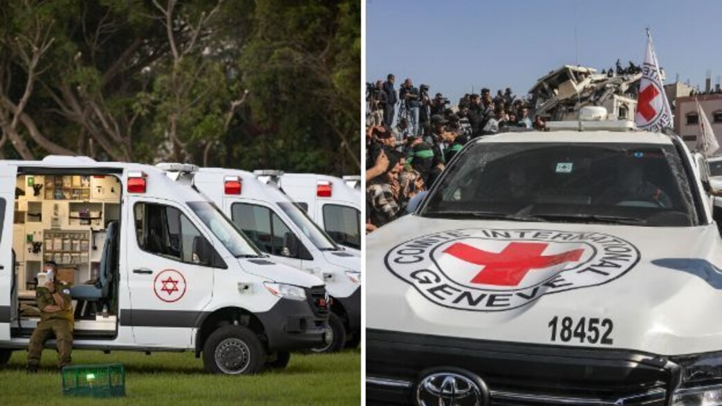 הצלב האדום, שחרור חטופים הצלב האדום, שחרור חטופים