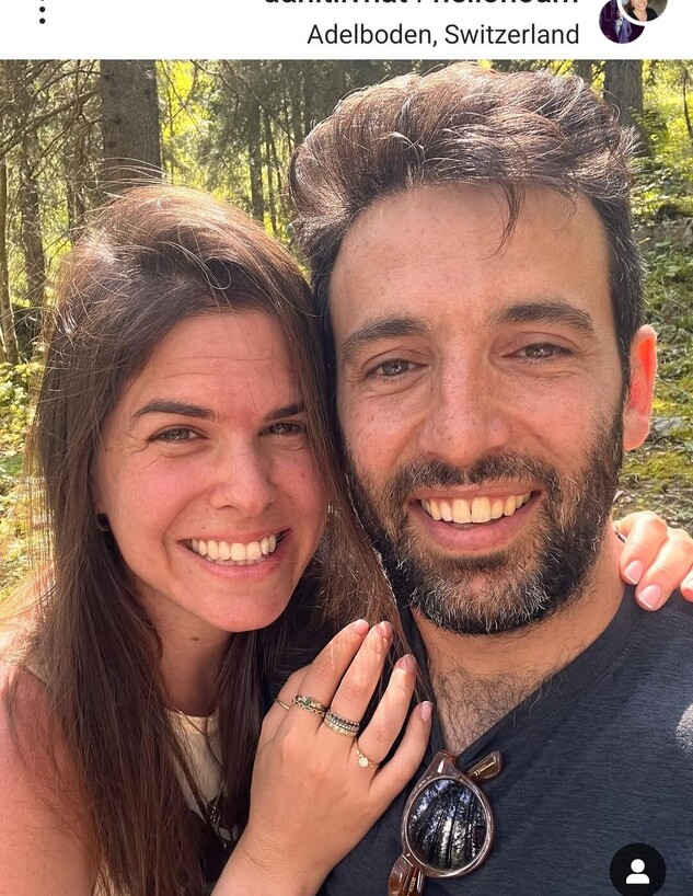 דנית ליבנת עם הבעל דנית ליבנת עם הבעל