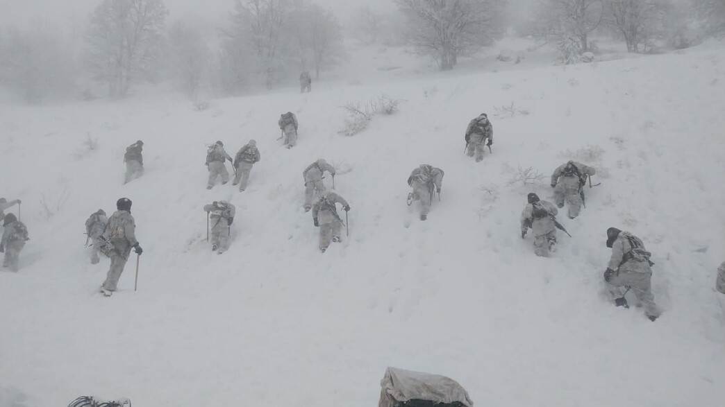 האלפיניסטים בחרמון הסורי האלפיניסטים בחרמון הסורי
