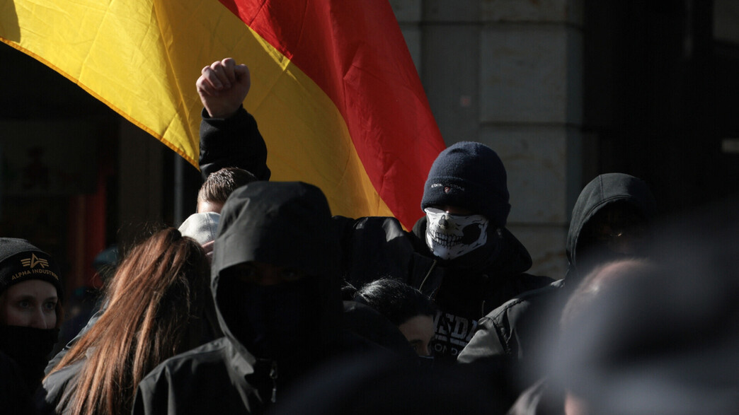 הפגנת הימין הקיצוני בברלין לקראת הבחירות בגרמניה