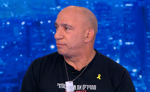 אלון נמרודי אביו של תומר נמרודי שחטוף בעזה