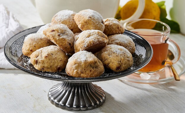 עוגיות פקאן מושלגות