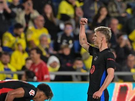 אולמו חוגג את השער הראשון (Getty)