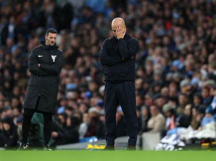 פפ גווארדיולה. מה יהיה עם מנצ`סטר סיטי? (GETTY)