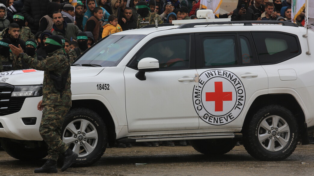 טקס העברת החטופים ברפיח