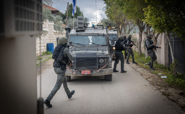 פעילות כוחות צה"ל בג'נין (צילום: חיים גולדברג, פלאש 90)