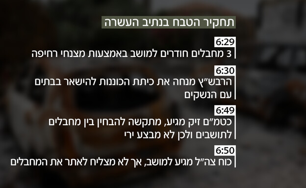 תחקיר הטבח בנתיב העשרה