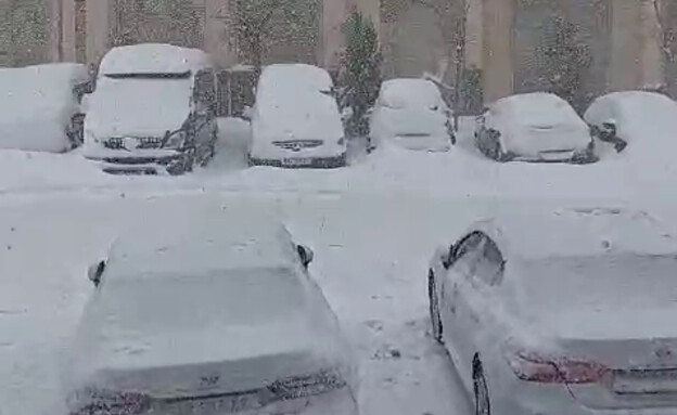 סערת שלגים בבטומי, גאורגיה
