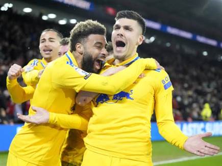 חגיגות הניצחון של לידס (GETTY)