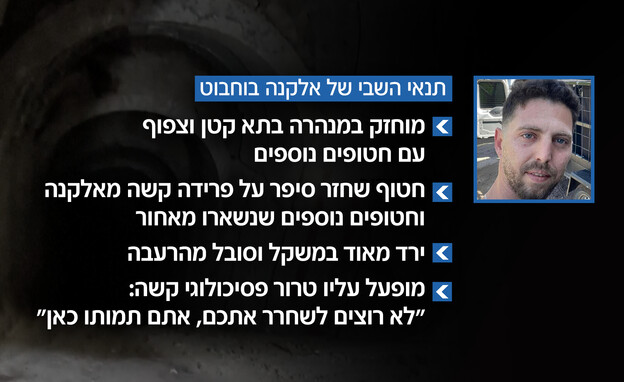 תנאי השבי של אלקנה בוחבוט