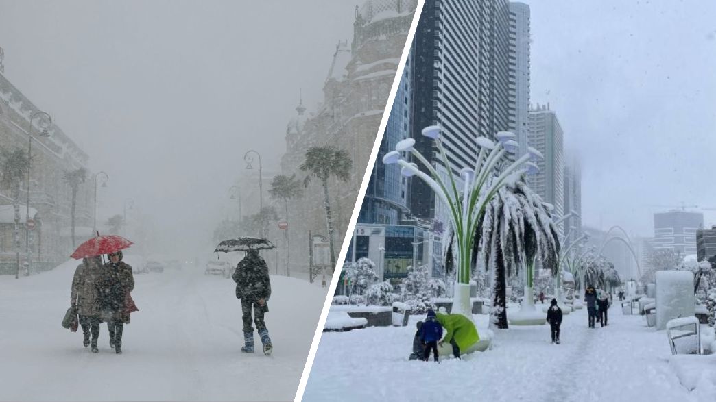 סופה בבטומי גאורגיה סופה בבטומי גאורגיה