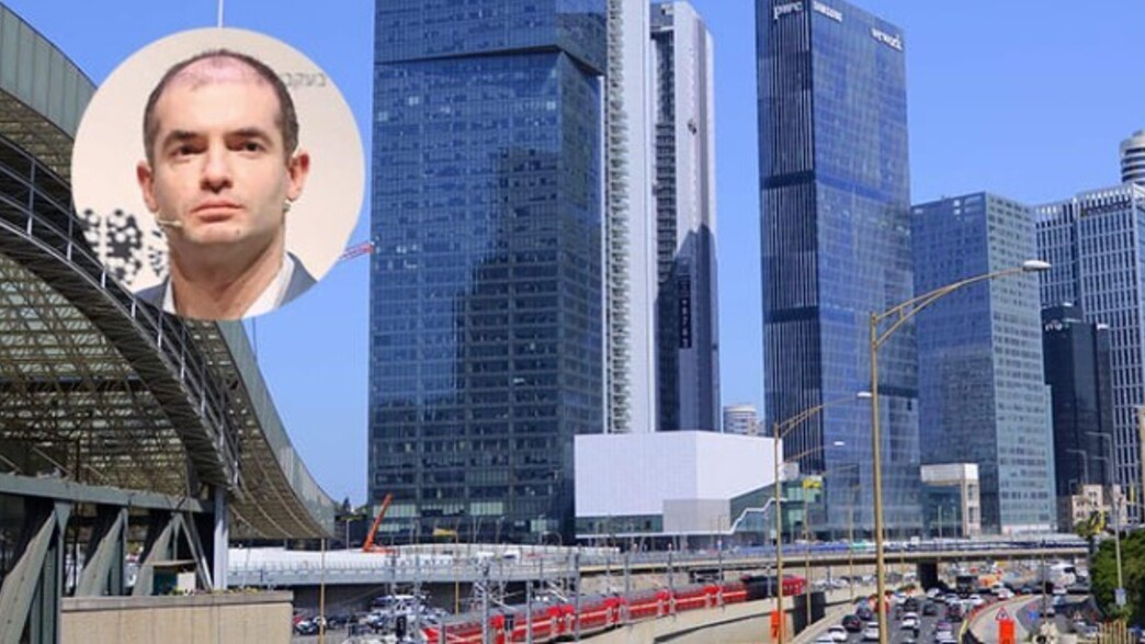 מגדלי מידטאון בת''א. בעיגול: איליה סוצקבר, ממייסדי SSI 