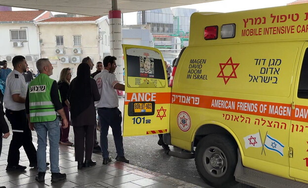 הגעת הפצועים לרמב