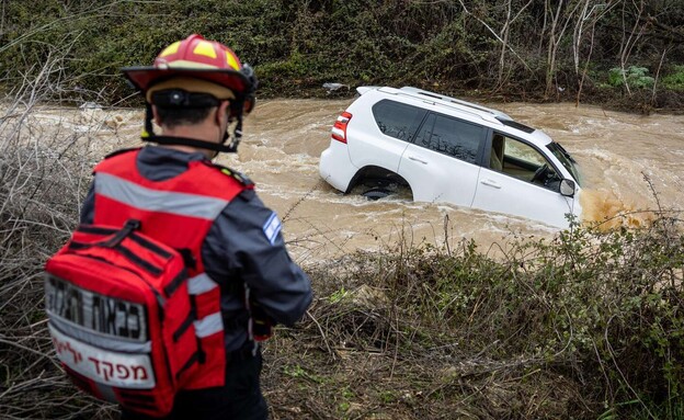 שיטפון (צילום: יונתן סינדל, פלאש 90)