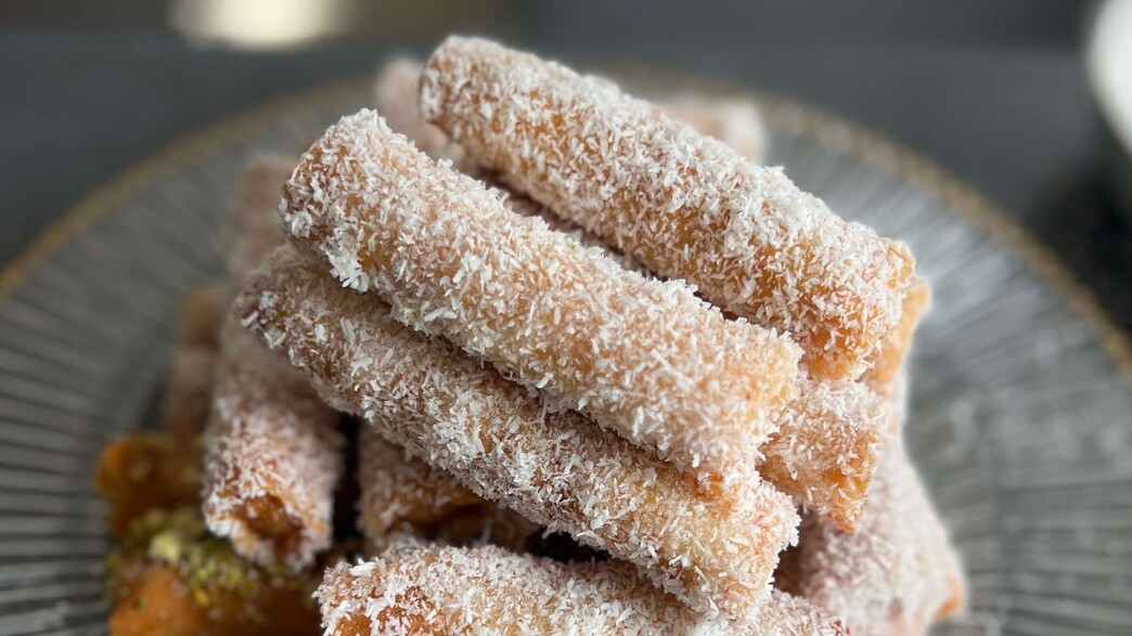 סיגרים מתוקים במילוי שקדים סיגרים מתוקים במילוי שקדים