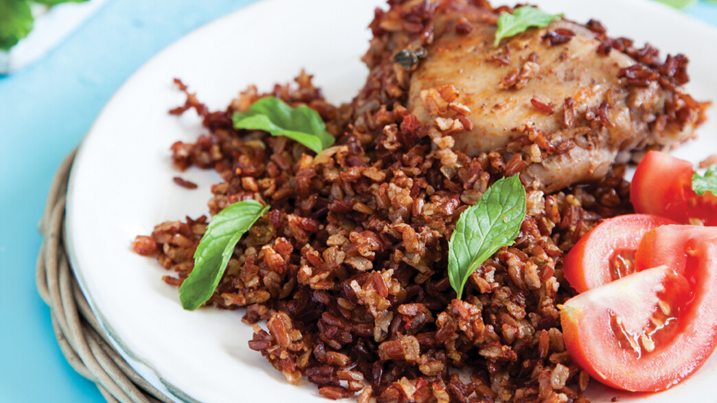 תבית פטנט מאורז אדום