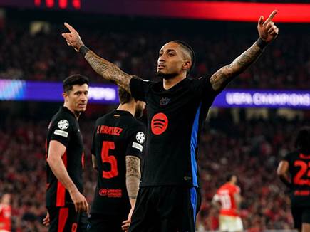 ברצלונה משיגה 0:1 יקר על בנפיקה (Getty)