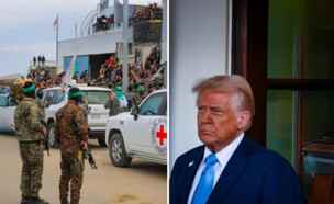 דונלד טראמפ: מודאג ממצב החטופים (צילום: פלאש 90)