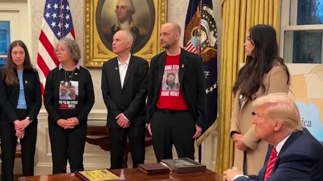 משלחת שורדי השבי בבית הלבן משלחת שורדי השבי בבית הלבן